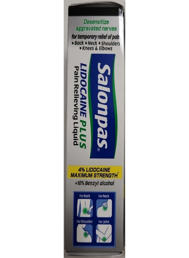 سالون باس سالونباس ليدوكايين بلس سائل (عبوة من 4) - Image 3